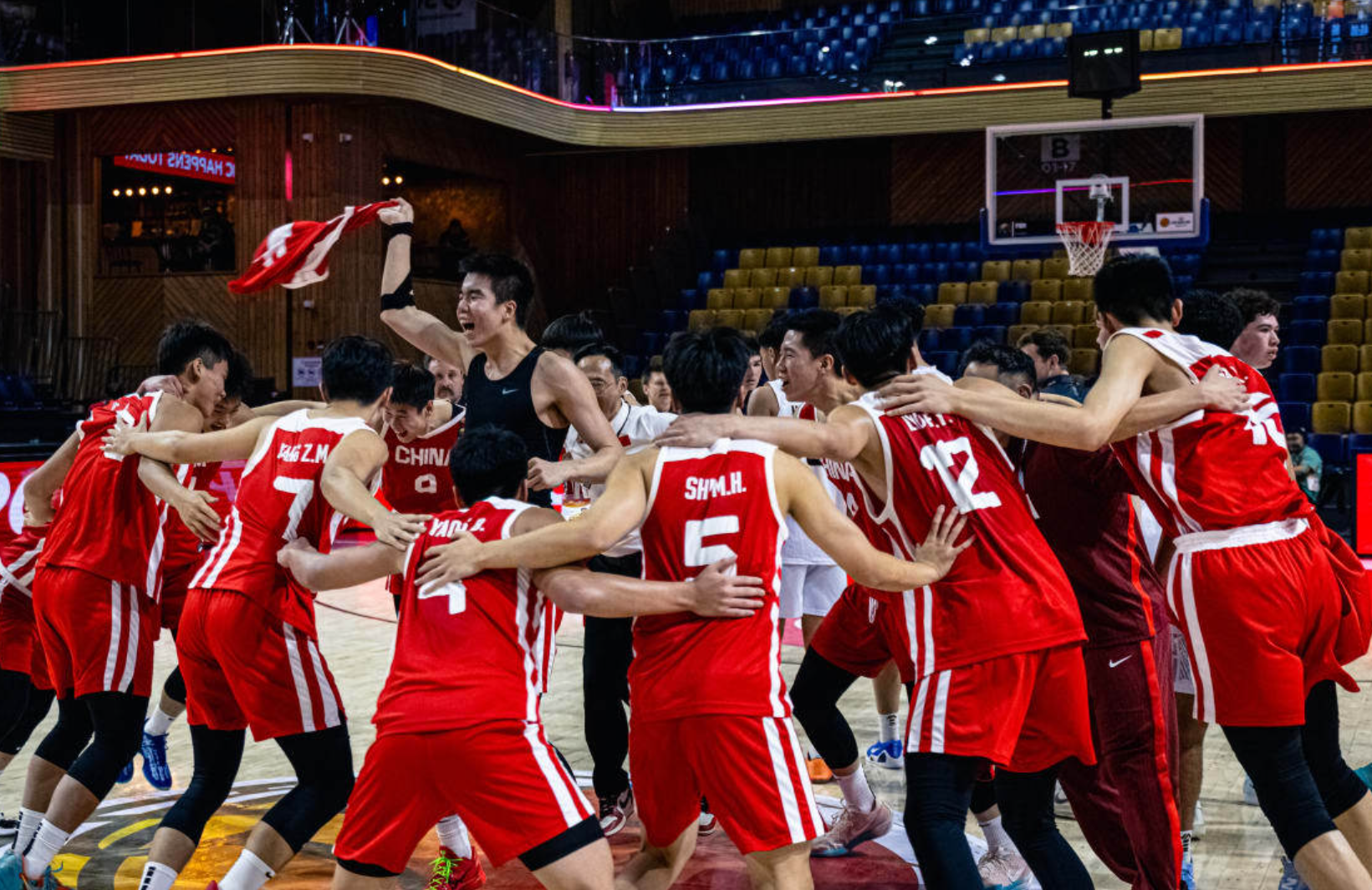 带队打出了, 足够的支撑