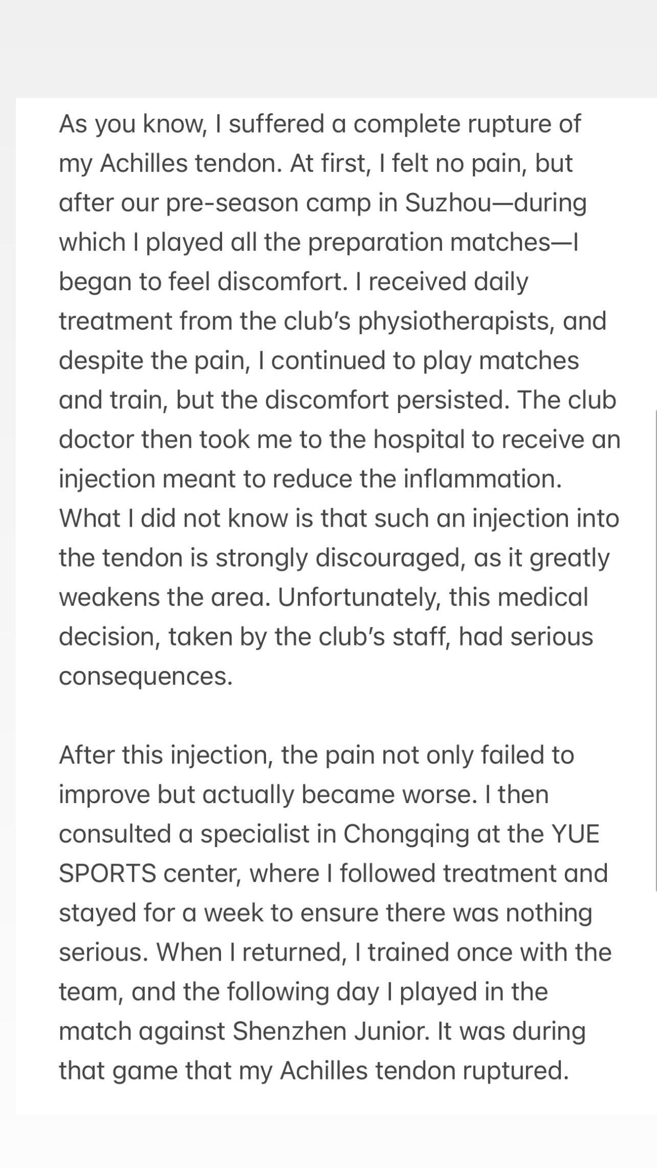 圳青年人的, 乐部的每一, 比赛